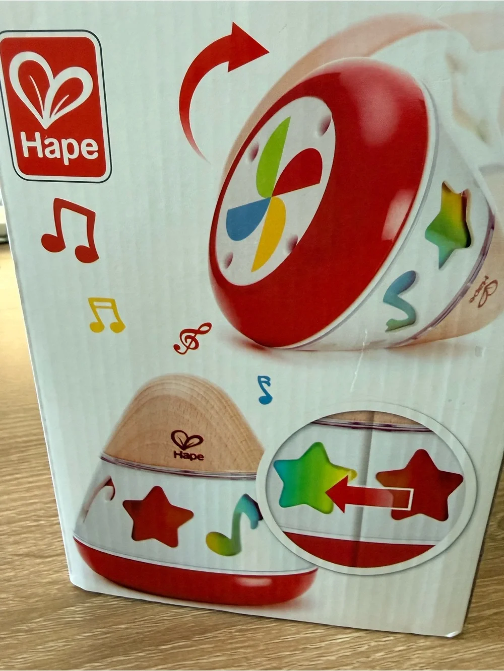 Hape rotating music